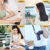 Handheld Mini Fan 3000mAh Foldable Portable Desk Outdoor Neck Hanging 5 Speed USB Rechargeable Fan Phone Stand Display Screen