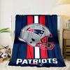 New England Patriots Gear Portable Blanket/Soft Blanket Bedding Blanket Suitable for Travel Camping Living Rooms Offices Sofas Fan Gifts