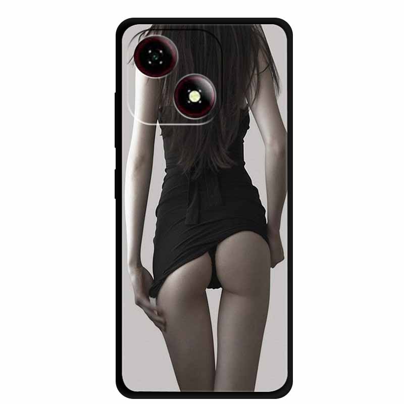 Θήκη για ZTE Blade A35e A 35 e A35 e Μαύρη Σιλικόνη Μαλακό Πίσω Κάλυμμα Θήκη για ZTE Blade A35E Θήκη Κινητού Z2466 Funda Καλύμματα