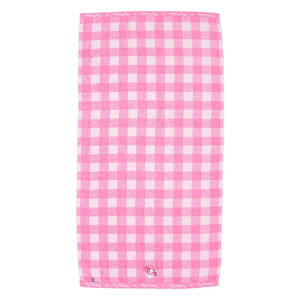 Sanrio Imabari Bath My Made in 449474 Towel, Melody, 100% Cotton, Japan, Gift,