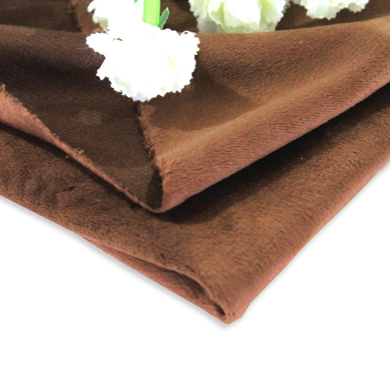 1pcs Fabrics For Sewing Diy Handmade Home Textile Cloth For Toys Plush Fabric Patchwork Solid Color Style 160*50cm