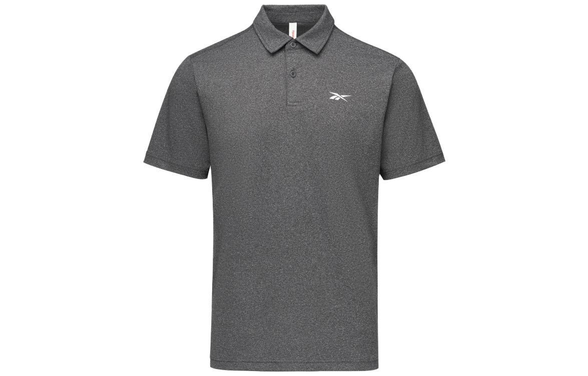 Reebok Polo Shirts Men s Black Polo Collar Moderate Straight Fit 23RMS417M001 XL
