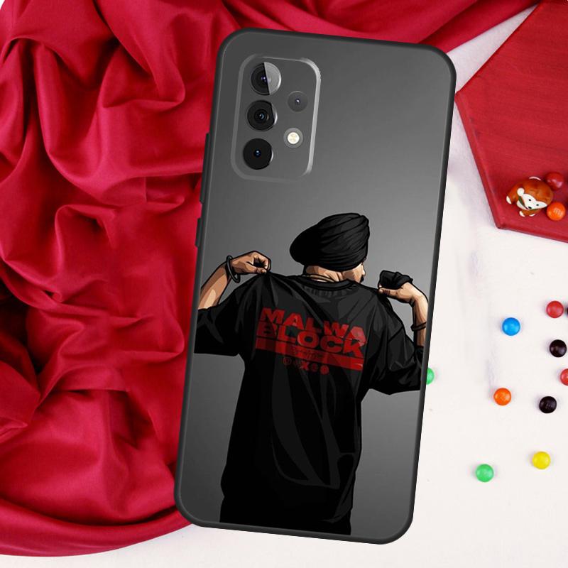 Sidhu Moosewala For Samsung Galaxy A52 A32 A22 A54 A14 A16 A26 A36 A56 A55 A35 A05 A06 A15 A53 A33 A13 Case