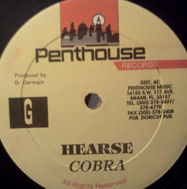

12inch Record MAD COBRA - Hearse NONE Penthouse Recor US Reggae, Ska & Dub Used