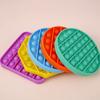 3Pcs Silicone Bubble Sensory Fidget Stress Relief Adhd Autism Anxiety Therapy Kids Toys Classroom Prizes Birthday Gifts