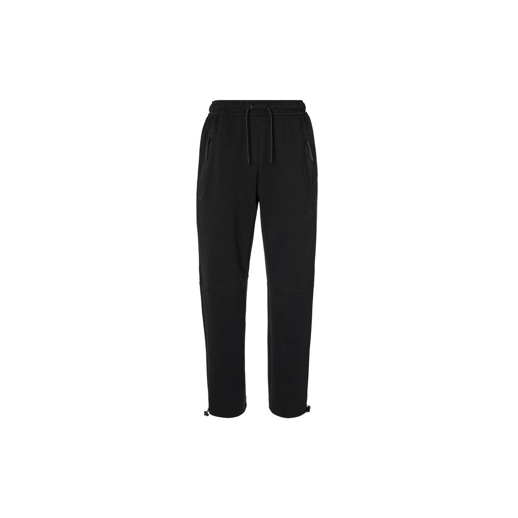 Nike Knitted Sweatpants Men's Black Moderate Straight Fit Pants DQ4313-010