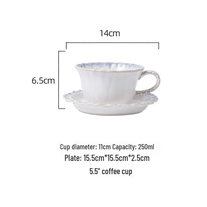 Junsventeen WJ Smoke Blue Ceramic Tableware Set