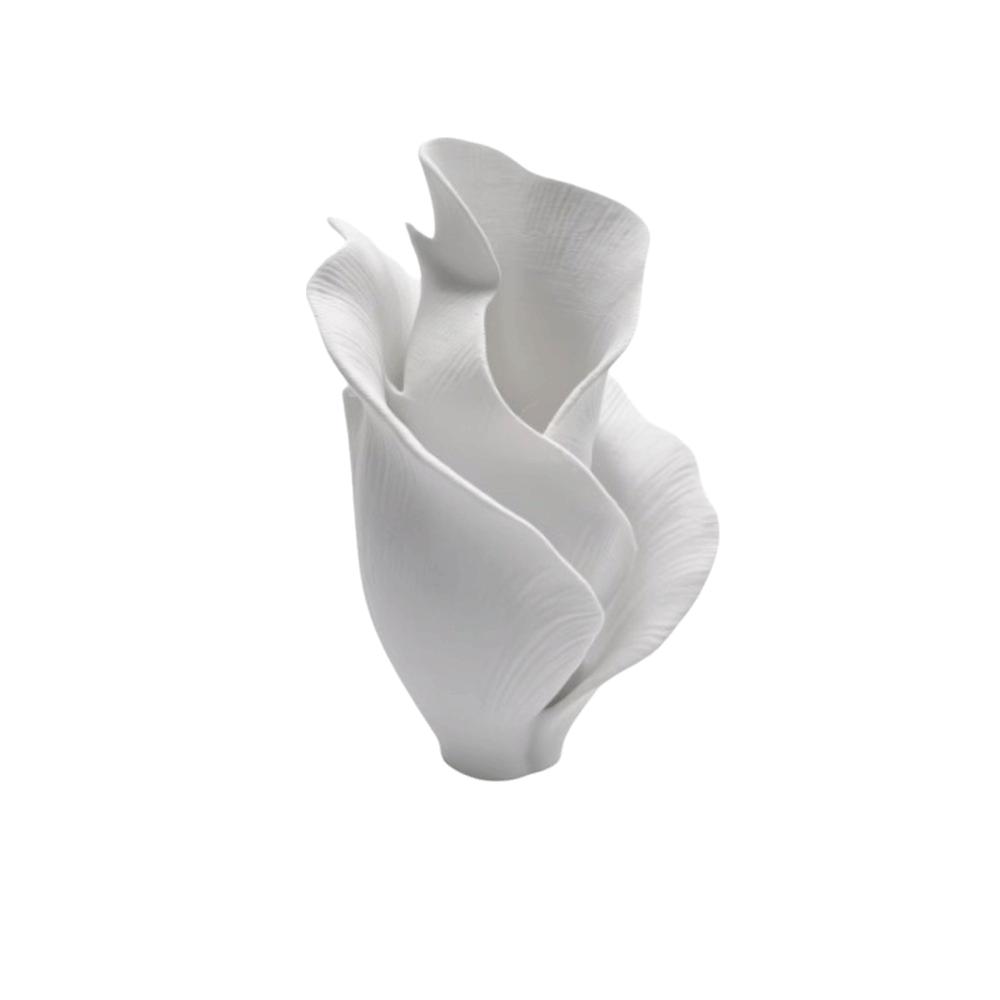 3D Printed Flower Vase Nordic Style Petal Statue Flower Holder Abstract Vase  Gift
