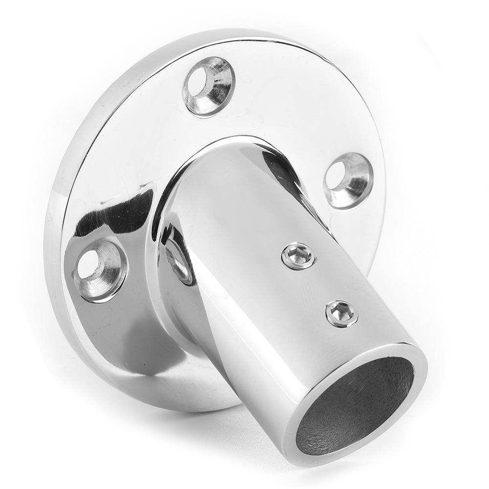 Bază Rotundă din Oțel Inoxidabil 316 Fiting Mână Curentă 60 Grade Accesorii pentru Țeavă 22MM 7 8in