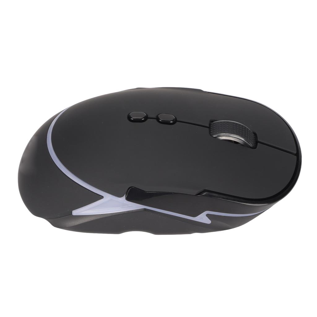Wireless Gaming Mouse 3 Level Adjustable DPI RGB Color Backlit Ergonomic Design 2.4G Rechargeable Mouse