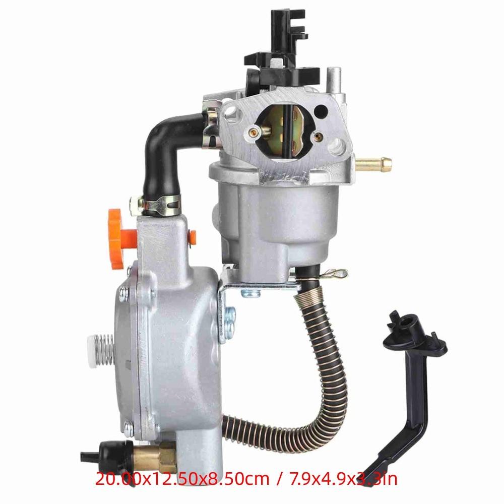 Aluminum Material Dual Fuel Carburetor Pressure Regulator Gas Carburetor Adapter for GX160