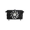 Compatible Water Tank Radiator Fan for 2021-2025 Tesla Model Y and Model 3 Battery - Part 1494179.