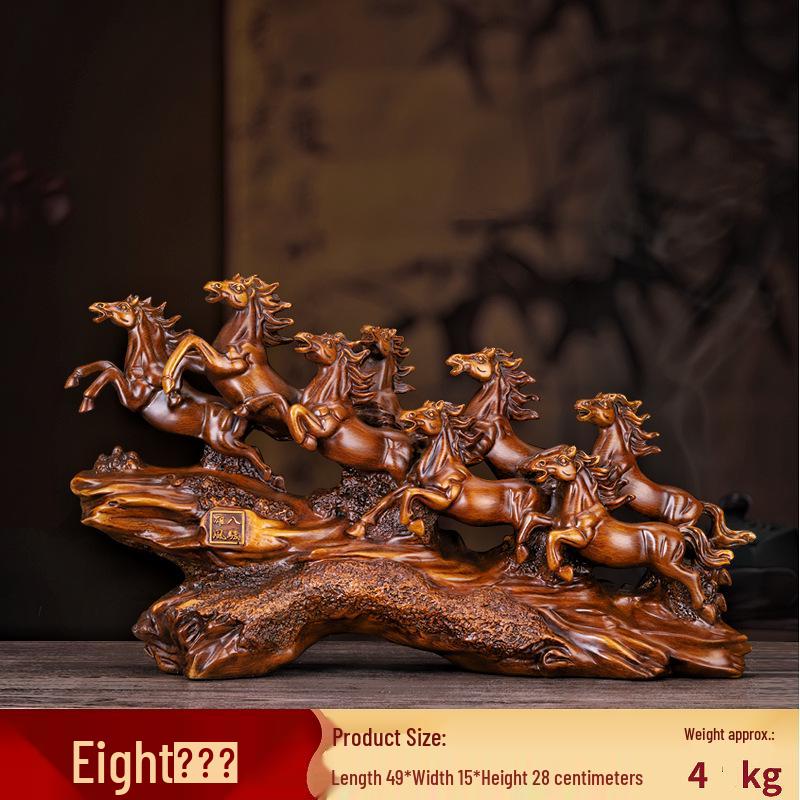 Bestseller Ma Dao Cheng Gong Pferdefigur - Perfekt für Foyer, Wohnzimmer, Weinschrank oder Büro; Ideales Einweihungs- oder Eröffnungsgeschenk.