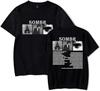 Sombr Merch Live 2025 Tour T-Shirt Kurzarm Fanartikel Unisex Damen Modekleidung für den Sommer