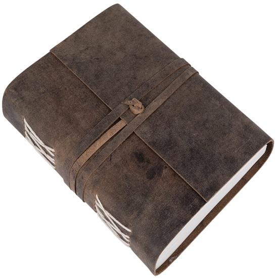 

Кожаный дневник, блокнот ручной работы в кожаном переплете для мужчин и женщин 20,32 X 15,24 см, подарок для любого