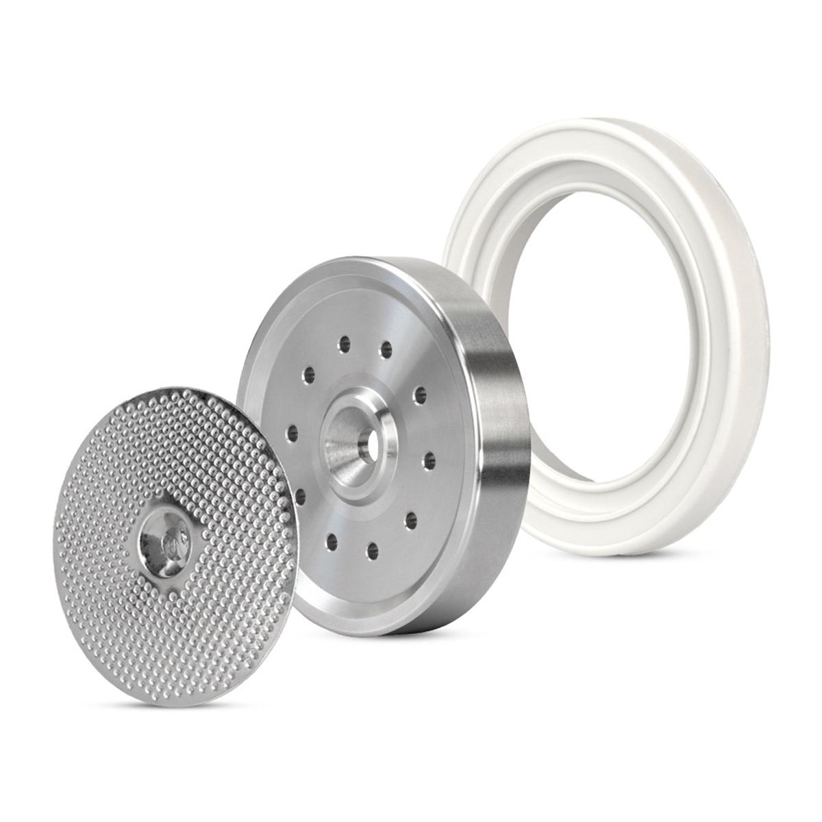 

Stainless Steel Coffee Machine Shower Screen Holder Set with Silicone Gasket for Breville Espresso Easy Maintenance