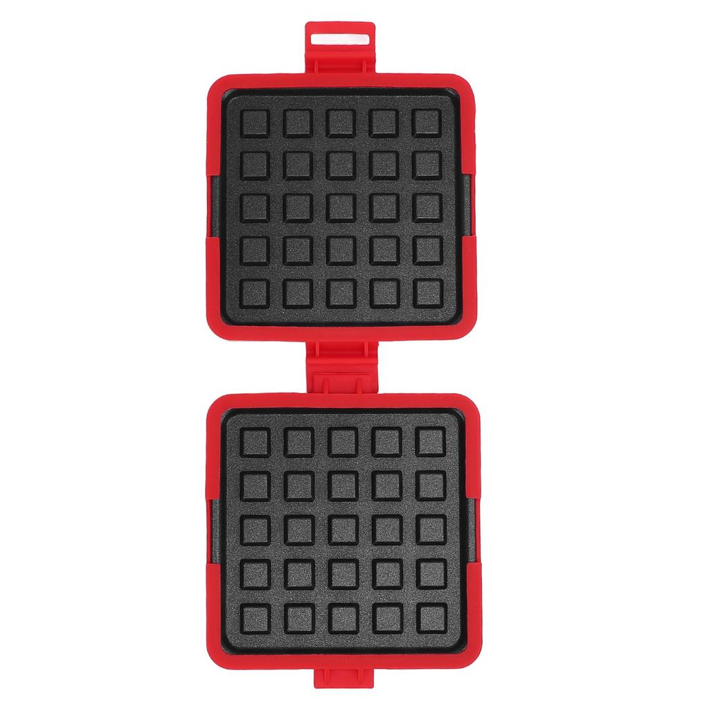 Mikrowellengeeigneter Toaster, kabellos, antihaftbeschichtet, multifunktionaler Mikrowellen-Sandwichmaker für Waffeln