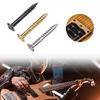 10Pcs Guitar Humbucker Pickup Rings Mounting Screws Replacement Stainless Steel Pickup Frame Surround Screws Enduring