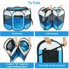 Portable Pet Playpen Cat Birthing Room Foldable Dog Playpen Octagon Puppy Playpen Indoor for Dogs Cats And Rabbits Small animals
