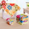 Microfiber Heat Transfer Flower Square Towel Soft Absorbent Children's Hand Towel Cleaning Towel