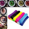 Motorcycle Bike Color Rims Skin Trim Covers Pipe, 36/72pcs Wheel Spoke Protector Wraps, Bike Rim Cover Kit