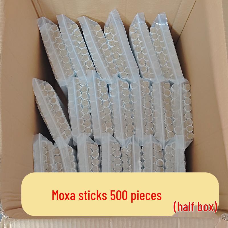 Aged Wild Qichun Moxa Sticks – 1.8x20cm Pure Moxibustion Rolls, Authentic Wool Moxa Bundle