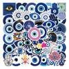 52-Piece Mystical Evil Eye Stickers Decorative Decals for Notebooks Phone Cases Backpacks Water Bottles RecordingYourLife Store