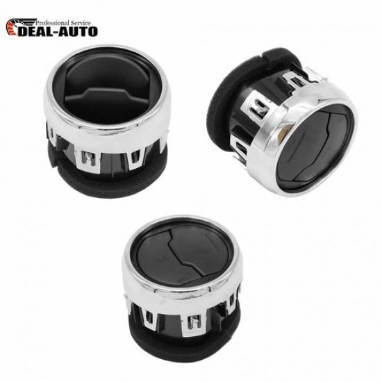 FR3Z-19893-AE Pack Of 3 Center Dashboard A/C Air Vent For Ford Mustang 2015-