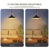 Candelabru Solar Curte Grădină Coridor Lampă Peisagistică Interior Exterior Lampă Suspendată 2 Moduri de Iluminare Impermeabil IP65