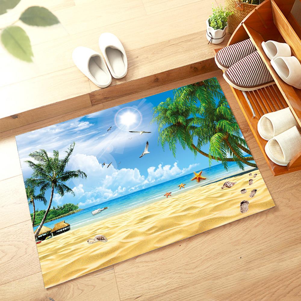 Entrance Door Mats Living Room Bathroom Floor Mat Bedroom Bedside Floor Mat Room Decor Carpet