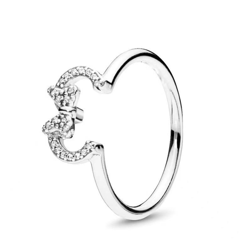 Anillo en forma de V 2026 Love Plata S925 Anillo de Concha, Flor de Cinco Pétalos con Diamantes, Anillo de Estrella de Epoxi.