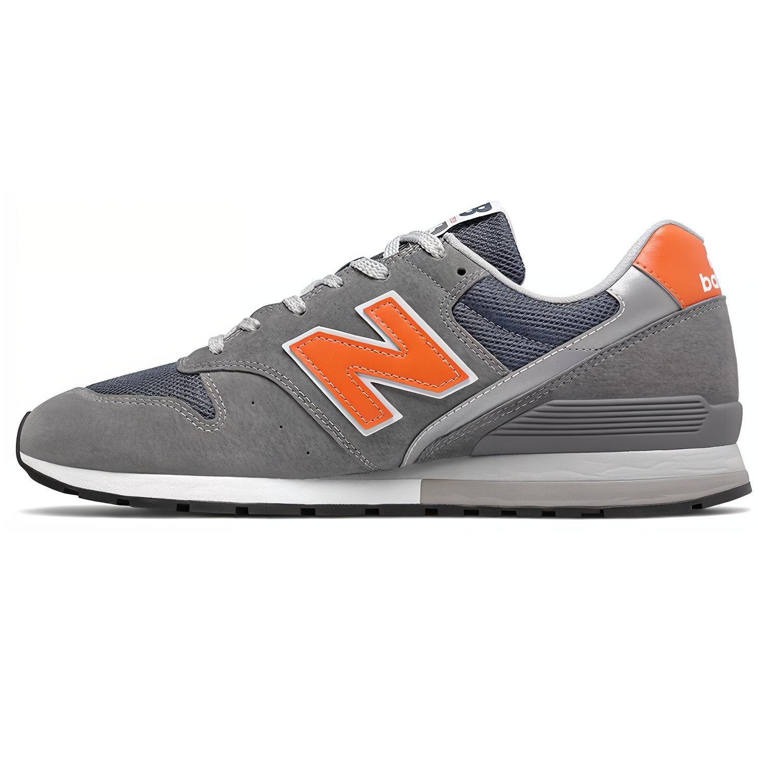 

новые New Balance 996 Серый Оранжевый 38