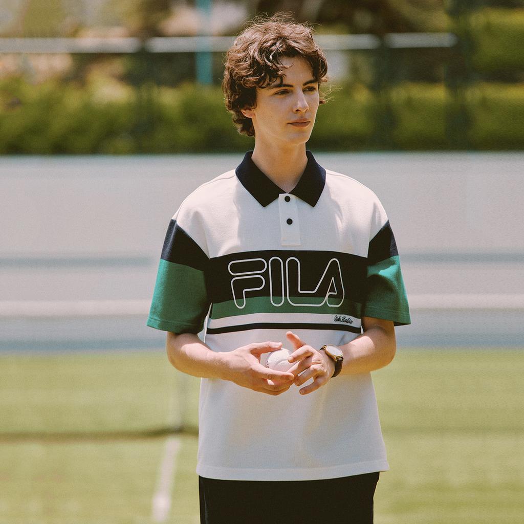 New FILA ORIGINALE Polo Shirt Men's F11M539102F-WT
