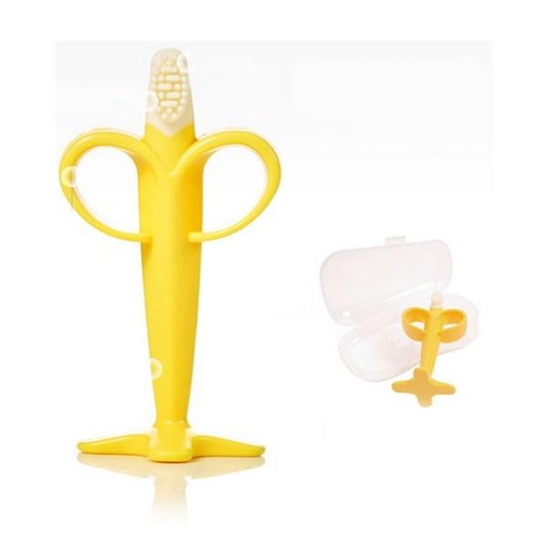 Baby&I Silicone Fruit Teether (3 Types) + Silicone Case Korean Childrens Toys