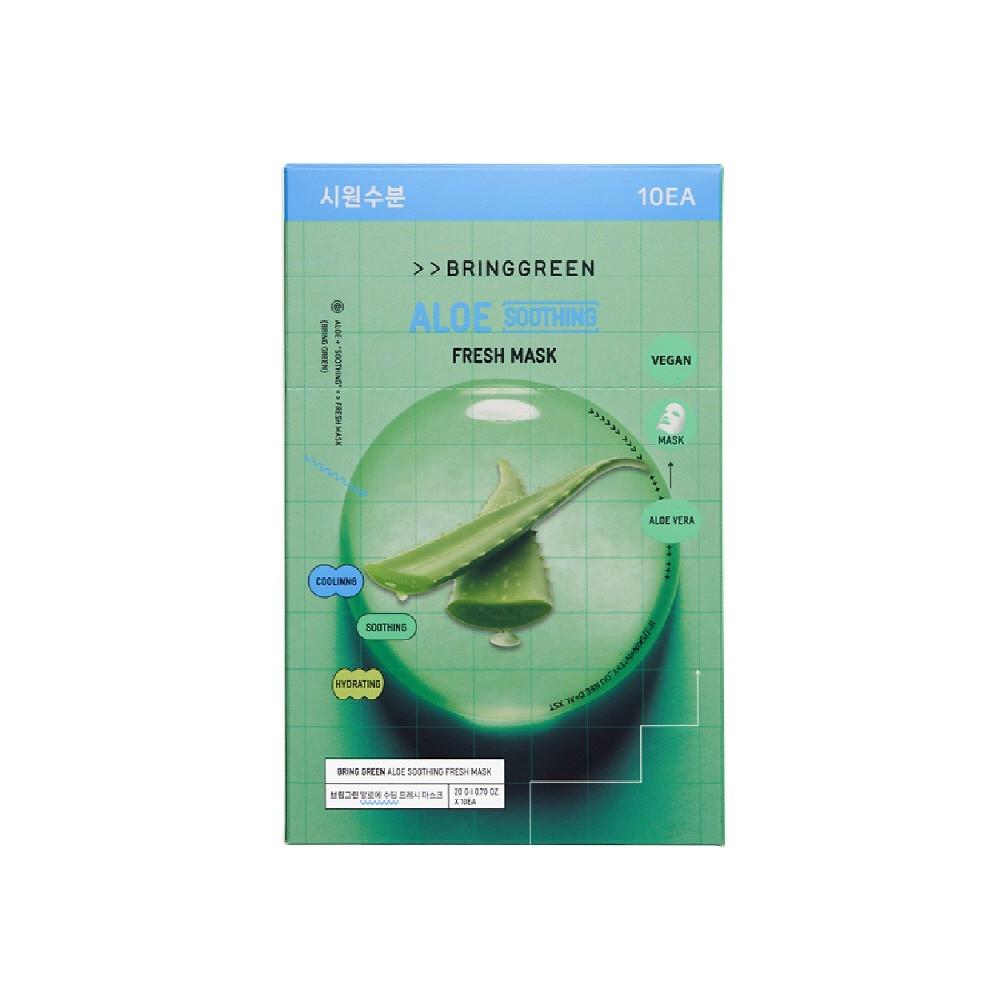 Bringgreen Bringgre Skin Aloe Soothing Fresh Mask 10 Sheets