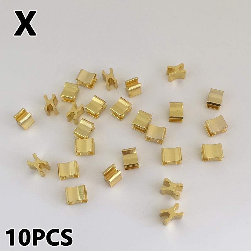 10Pcs Metal Zipper Head Sliders Retainer Insertion Pin Zipper Kit 3# 5# 8# Top Stop DIY Accessories Plug Zipper Repair Tool