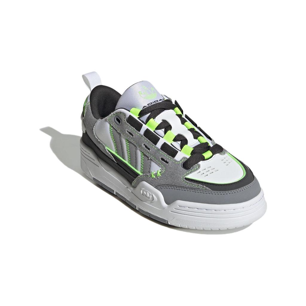 Adidas Originals Adi2000 Comfortable Casual Durable Low-Top Kids Skate Shoes Kids Skate Shoes Green Gray IG7708