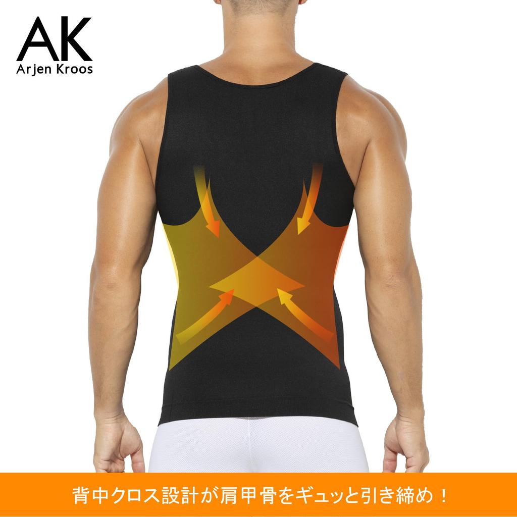 Compression Shirt for Training Compression Tank Muscle XL [Arjen Kroos] Men, Wear, Compression, Sports, Innerwear, Top, Sleeveless, Running,