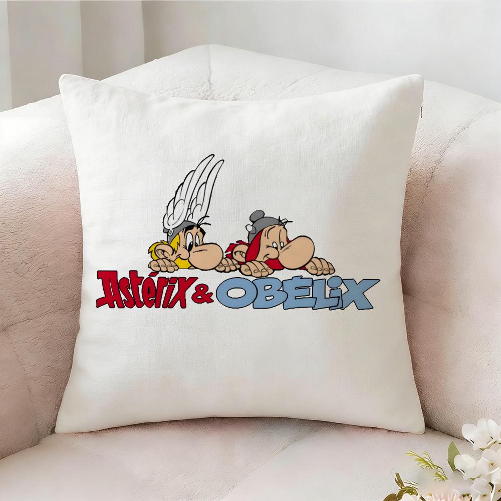 A-Asterixs Animation Film Pillow Case Pillowcase, Double-Sided Printed, Sofa Cushion, Bedroom Headboard Pillow