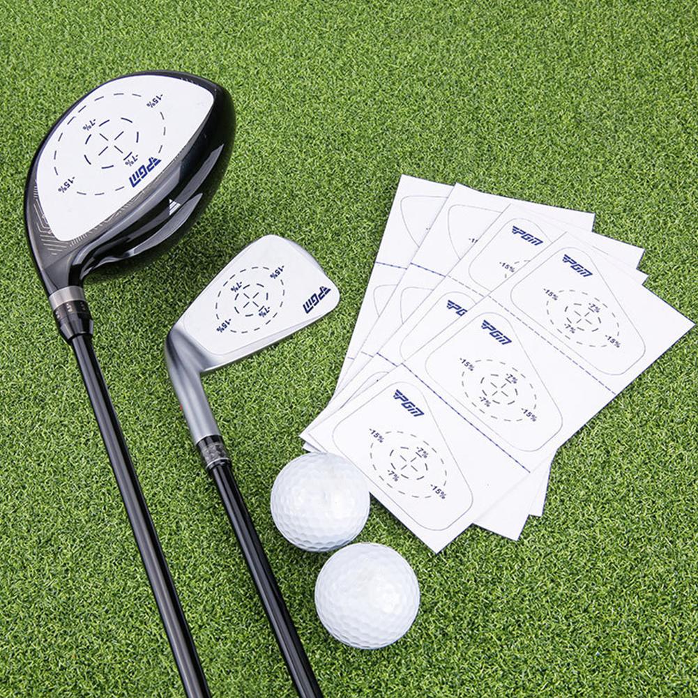 Golf Impact Tape Golf Club Marking Paper Improve Golf Swing Accuracy and Distance Golf Ball Sweet Spot Finder for Golf Training