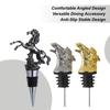 2026 Year of the Horse Zinc Alloy Horse Head Wine Pourer Liquor Pour Spout Horse Pour Spouts Leakproof Drink Dispenser