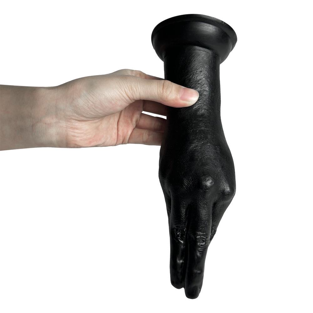 Rear Garden Simulation Fist Anal Plug & Suction Cup Stimulator Toy