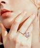 Bonbeau Blue Cubic Airplane Left Finger Index Ring Middle Finger Ring Blue Airplane Point Ring (Type A)