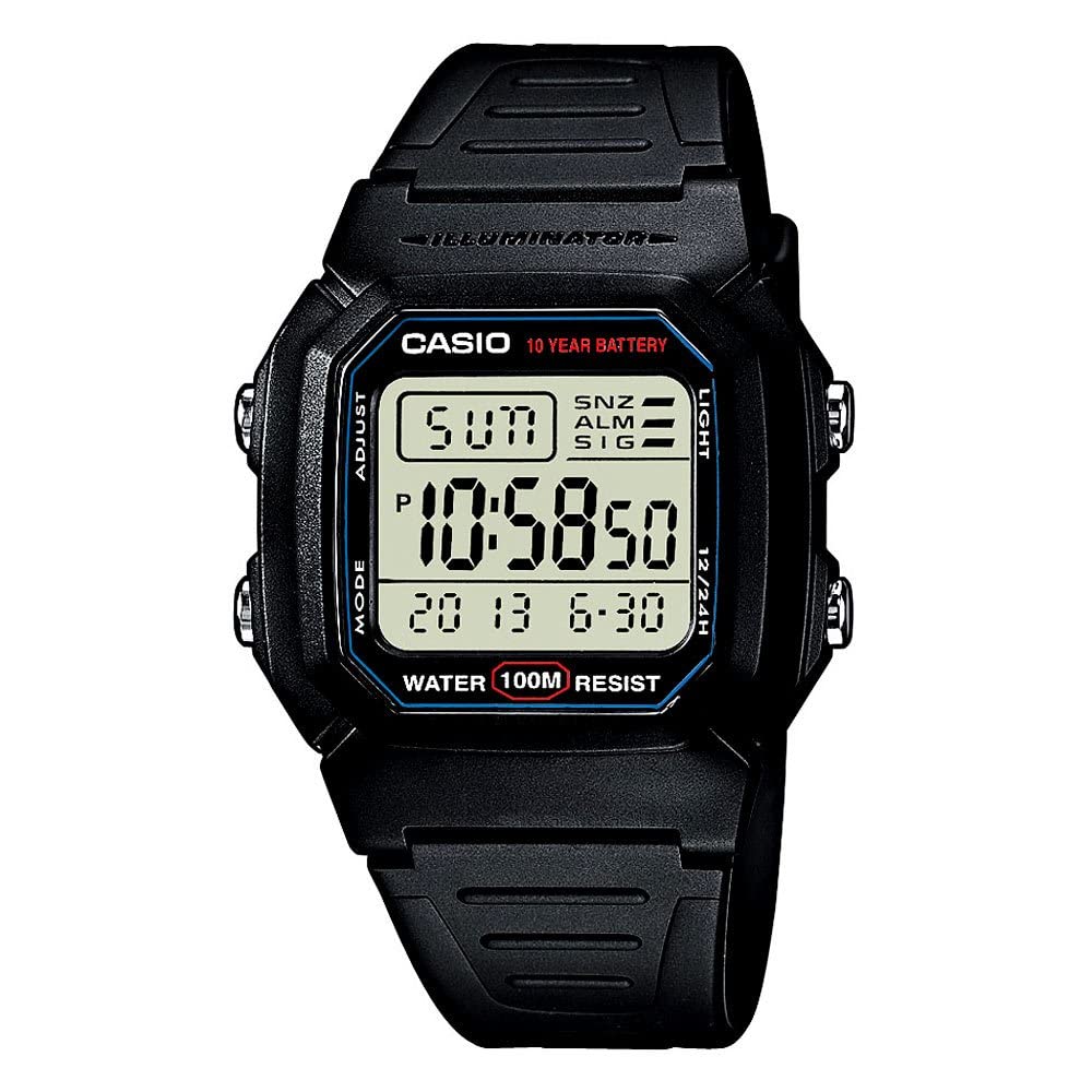 [Casio Import] W800H-1A Men's Watch - Parallel Import - Black