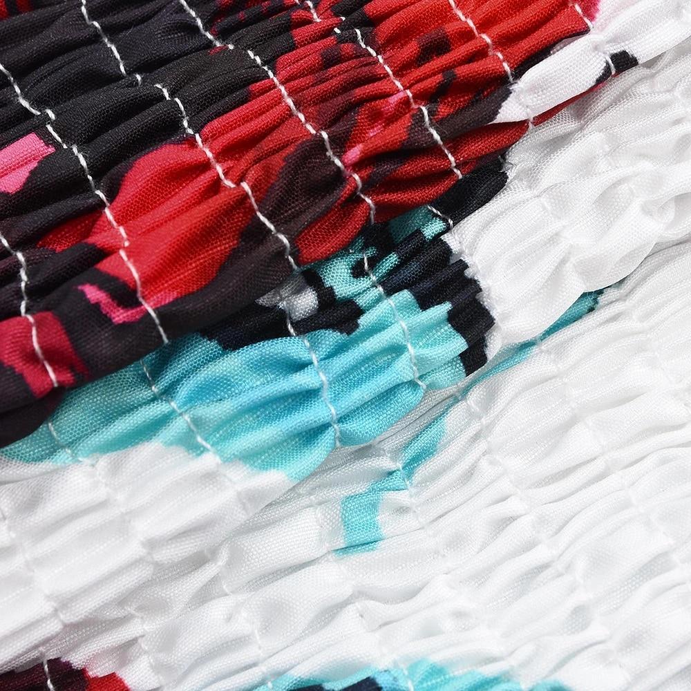 Floral Engen Leibchen Kleid Für Frauen 2024 Frühling Sommer Strand Weibliche Kleidung Sexy Club Mini Rock Vestidos Beiläufige Kurze Kleid