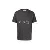 OFF WHITE Farbspritzer Print T-Shirt OMAA027S21JER0020601