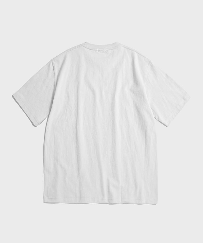 Beulonseun 9Oz Usa Cotton Tubular Tee White