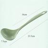 4-color Wheat Straw Soup Spoon Long Handled Soup Spoon Rice Spoon Dining Spoon Cooking Tools Kitchen Convenience Tableware