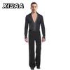 XISAA Men's Long-Sleeve Latin Dance Practice Shirt