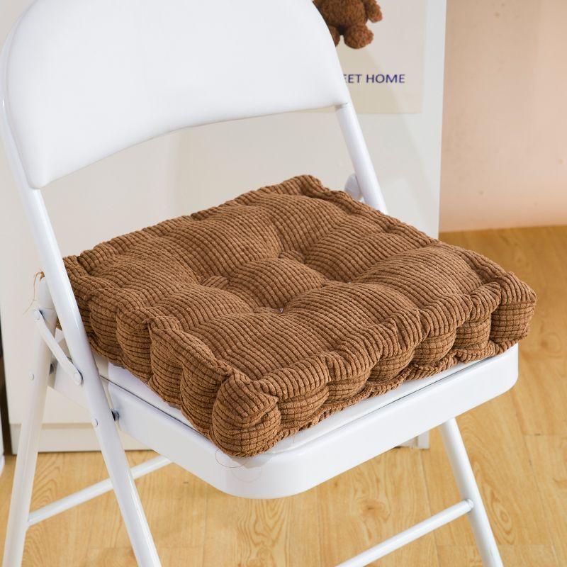 

Мягкая стеганая напольная подушка, 1 шт. - толстая квадратная подушка из полиэфирного волокна для татами, дивана в гостиной, пуфа для кресла Square